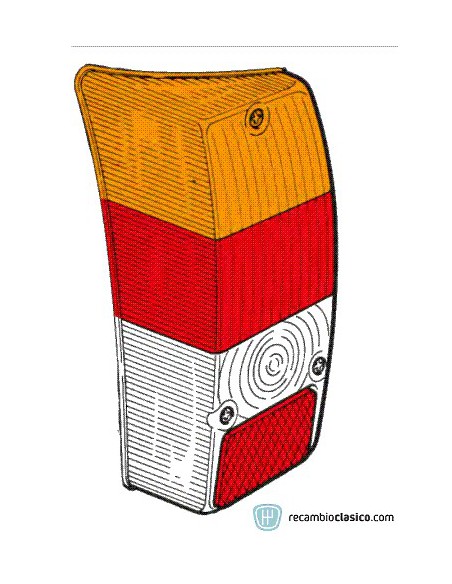 Comprar Tulipa trasera izquierda Austin Mini online