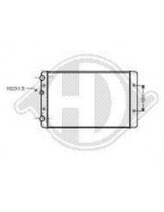 Comprar Radiador refrigeración del motor Volkswagen Polo 6N