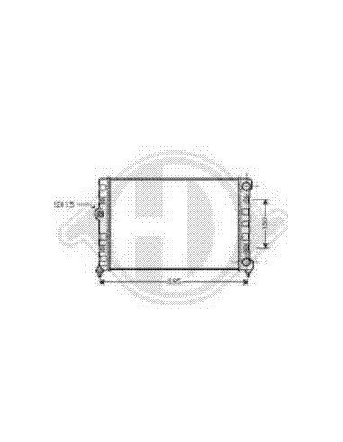 Comprar Radiador refrigeración del motor Volkswagen Golf III