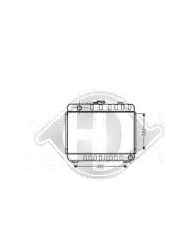 Comprar Radiador, refrigeración del motor MERCEDES
