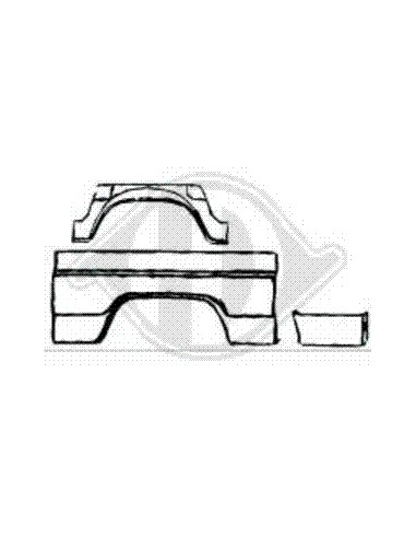 Comprar Pasarrueda interior ambos lados MERCEDES 207D, online