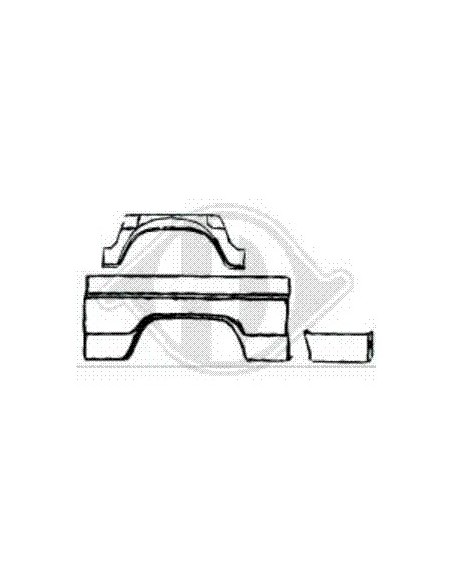 Comprar Pasarrueda interior ambos lados MERCEDES 207D, online
