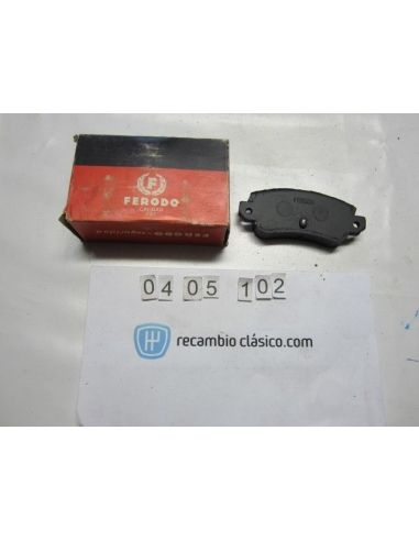 Pastillas freno Chrysler 180, 2 litros traseras FD503