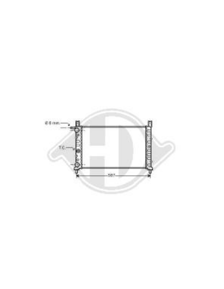 Comprar Radiador, refrigeración del motor FIAT UNO