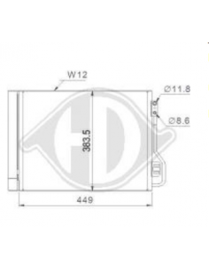 Comprar Condensador, aire acondicionado SMART FORTWO II Cabrio
