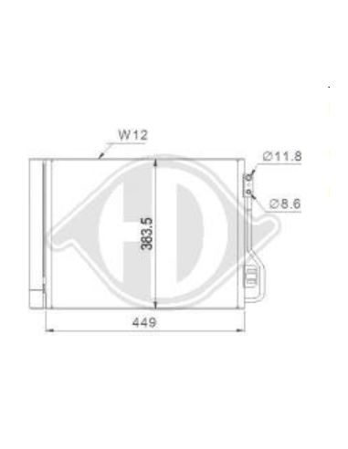 Comprar Condensador, aire acondicionado SMART FORTWO II Cabrio