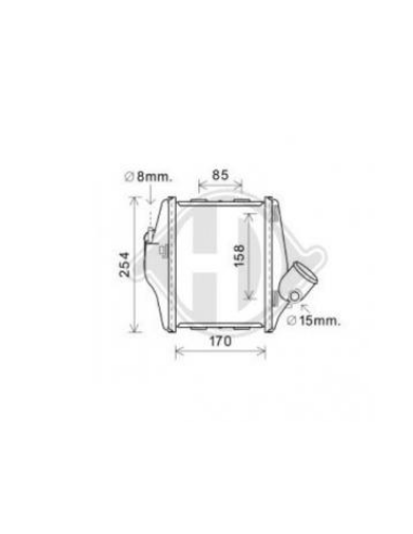 Comprar Radiador de aire de admisión SMART FORTWO II A 451 501