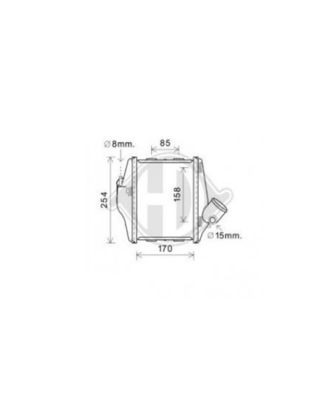 Comprar Radiador de aire de admisión SMART FORTWO II A 451 501