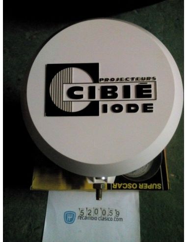 Faro super Oscar Cibie con tapa 180mm aprox