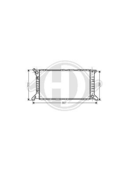 Comprar Radiador, refrigeración del motor FORD TRANSIT 1112703