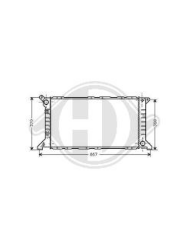 Comprar Radiador, refrigeración del motor FORD TRANSIT 1112703