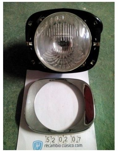 Faro cromado Citroen Dyane