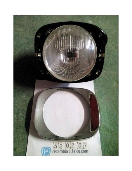 Faro cromado Citroen Dyane