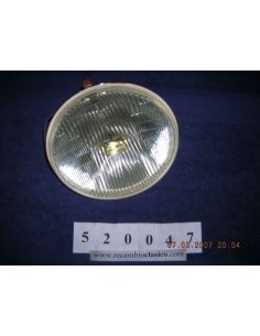 Faro redondo auxiliar con parabola amarilla, diametro aprox 180mm