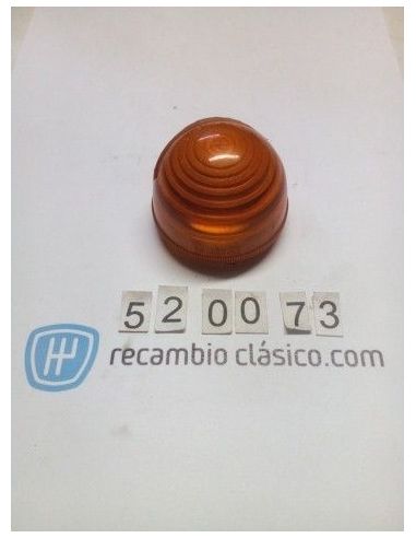 Piloto intermitente universal roscado naranja ámbar