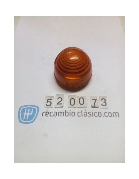 Piloto intermitente universal roscado naranja ámbar