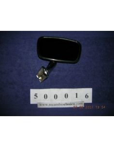 Espejo exterior derecho universal metálico con peana, negro