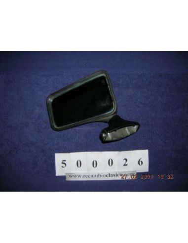 Espejo exterior izquierdo universal plástico negro