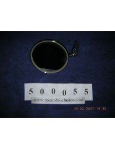 Espejo exterior redondo cromado