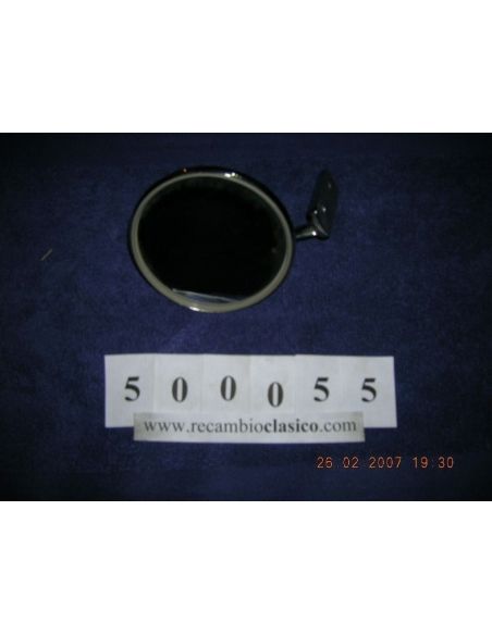 Espejo exterior redondo cromado