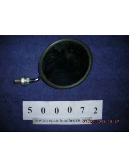 Espejo exterior negro metálico regulable en extensión