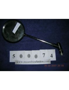 Espejo universal izquierdo negro para moto