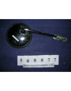 Espejo redondo cromado para vehiculo industrial