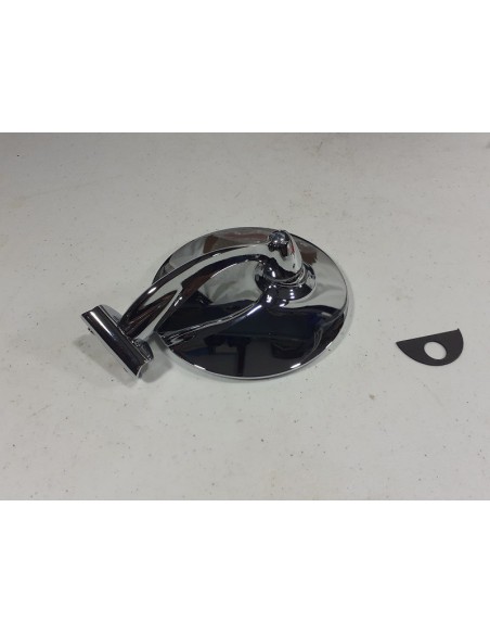 Retrovisor exterior cromado de pinza