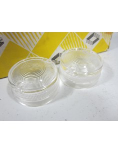 Juego de 2 tulipas delanteras intermitentes blancas Renault 4