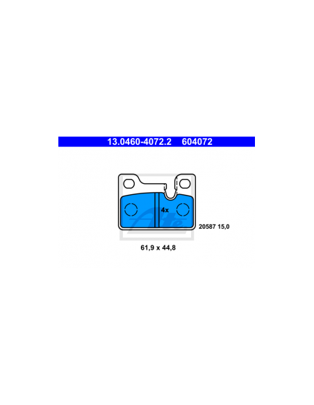 Comprar Juego de pastillas de freno BMW E21 323i, eje trasero