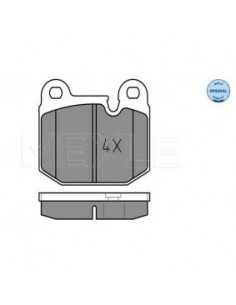 Comprar Juego de pastillas de freno BMW E21 320i  323i, eje