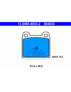 Comprar Juego de pastillas de freno BMW E21 315   - 320 6