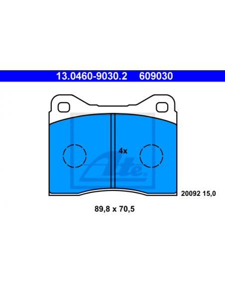 Comprar Juego de pastillas de freno BMW NK E115, eje delantero