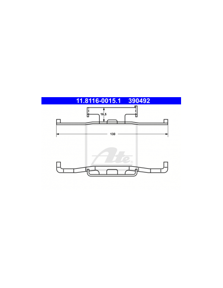 Comprar Kit de accesorios pinza de freno BMW E30, eje trasero