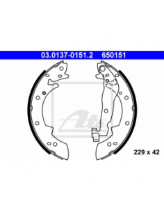 Comprar Juego de zapatas freno BMW E30 316 318i 320i 324td, eje