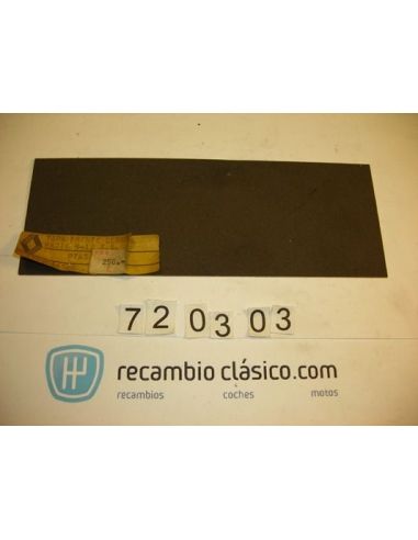 Tapa frente consola radio autoadhesiva Renault 12 TS