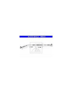 Comprar Cable freno de mano BMW E30 sin ABS 316 318i 320i 324td