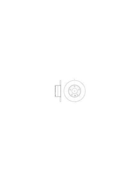 Comprar Disco de freno BMW E12 - 518 -... - 525 528 , eje