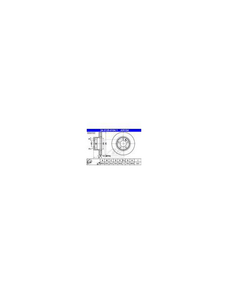 Comprar Disco de freno BMW E28 528i  535i  M535i delantero,.