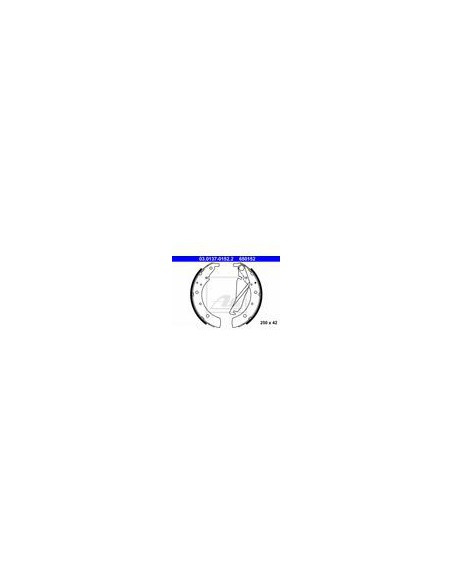 Comprar Juego de zapatas freno BMW E28 518  518i  524td, sin