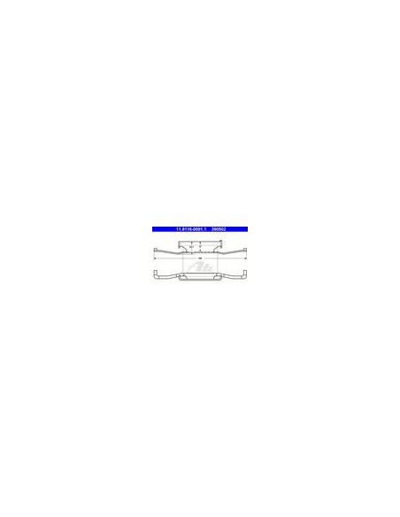 Comprar Kit de accesorios pinza de freno BMW E28 eje delantero