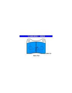 Comprar Juego de pastillas de freno BMW E24 630CS y 633CSi, eje