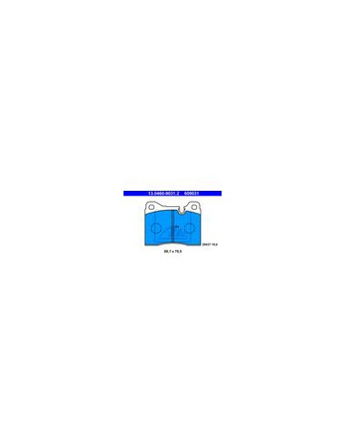 Comprar Juego de pastillas de freno BMW E24 630CS y 633CSi