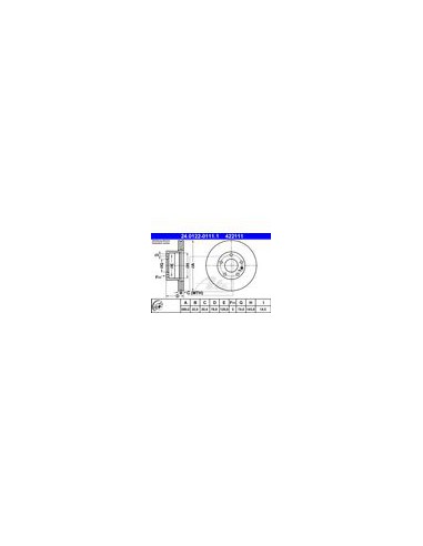 Comprar Disco de freno BMW E24 628CSi y 635CSi,  630CS y