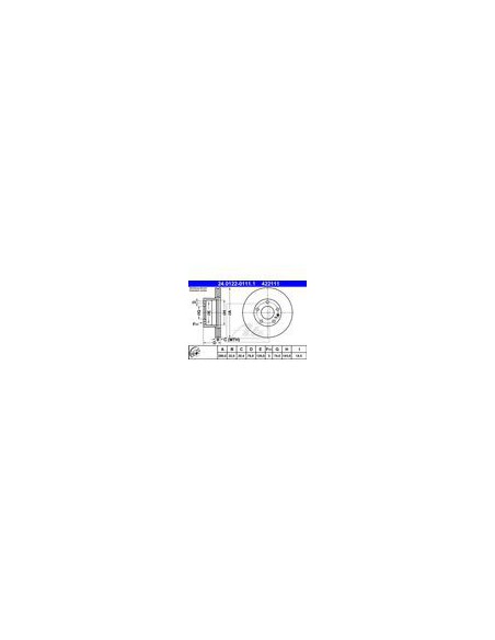 Comprar Disco de freno BMW E24 628CSi y 635CSi,  630CS y