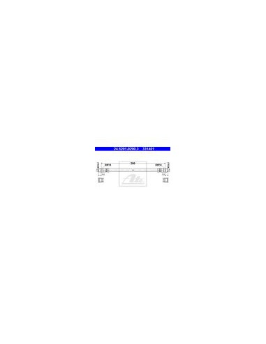 Comprar Latiguillo freno BMW E24 628CSi y 635CSi,  630CS y