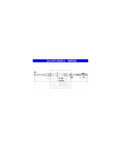 Comprar Cable freno de mano BMW E24 628CSi  635CSi y M635CSi