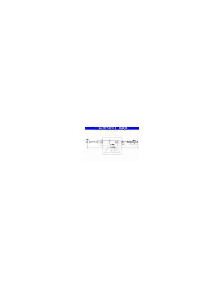 Comprar Cable freno de mano BMW E24 628CSi  635CSi y M635CSi