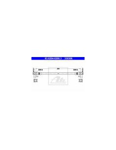 Comprar Latiguillo freno BMW E24 628CSi  635CSi M635CSi, eje