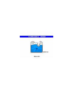 Comprar Juego de pastillas de freno BMW E24 628CSi 633CSi y